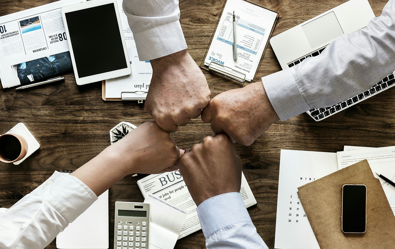 Photo by Mohamed_hassan teamwork, cooperation, brainstorming, business, finance, office, team, partners, flat lay, meeting, collaboration, corporation, management, support, team building, unity, teamwork, business, business, business, business, business, office, office, team, team, meeting